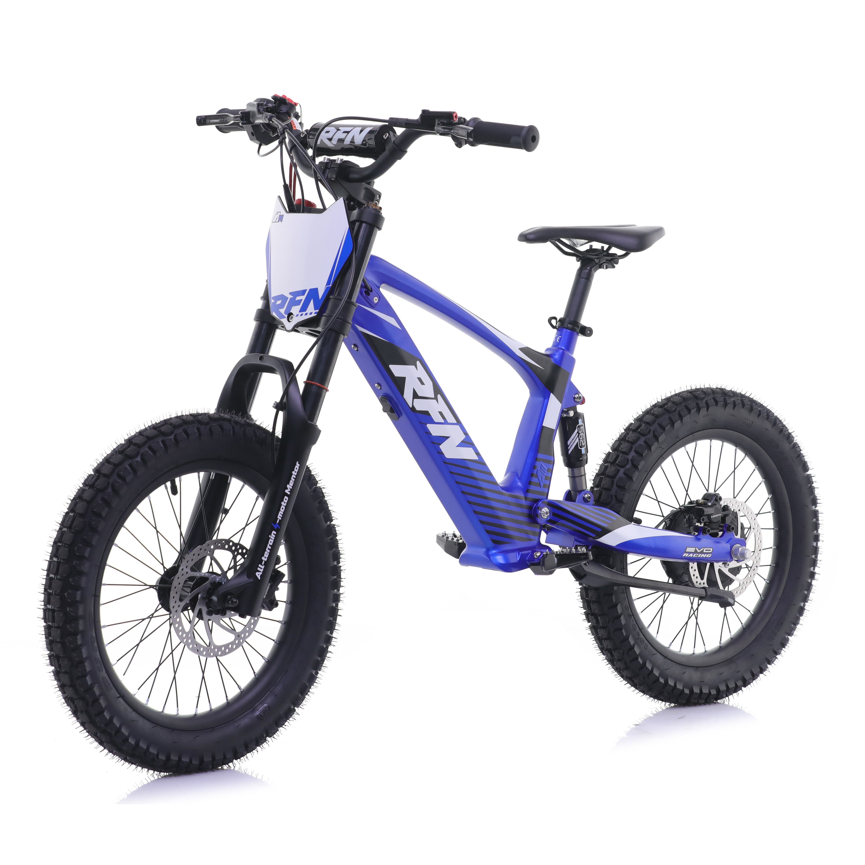 2025 APOLLO RFN EVO RACING 18'' KIDS E-BIKE E-MOTO E-BMX 500W 36V 5AH BATTERY⚡⚡⚡