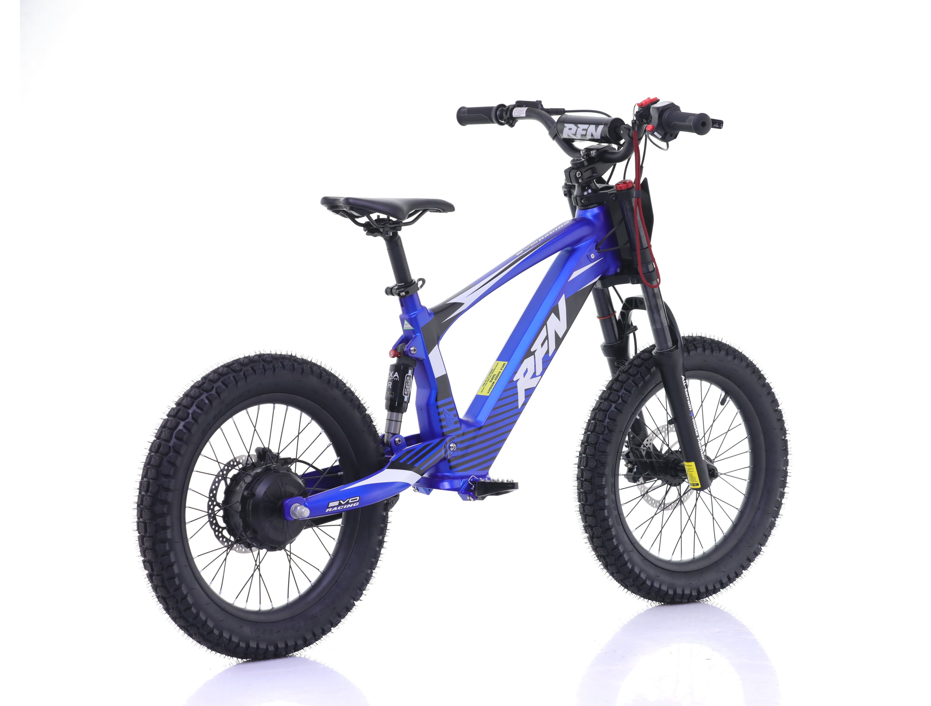 2025 APOLLO RFN  EVO RACING 18'' KIDS E-BIKE E-MOTO E-BMX 500W 36V 5AH BATTERY⚡⚡⚡