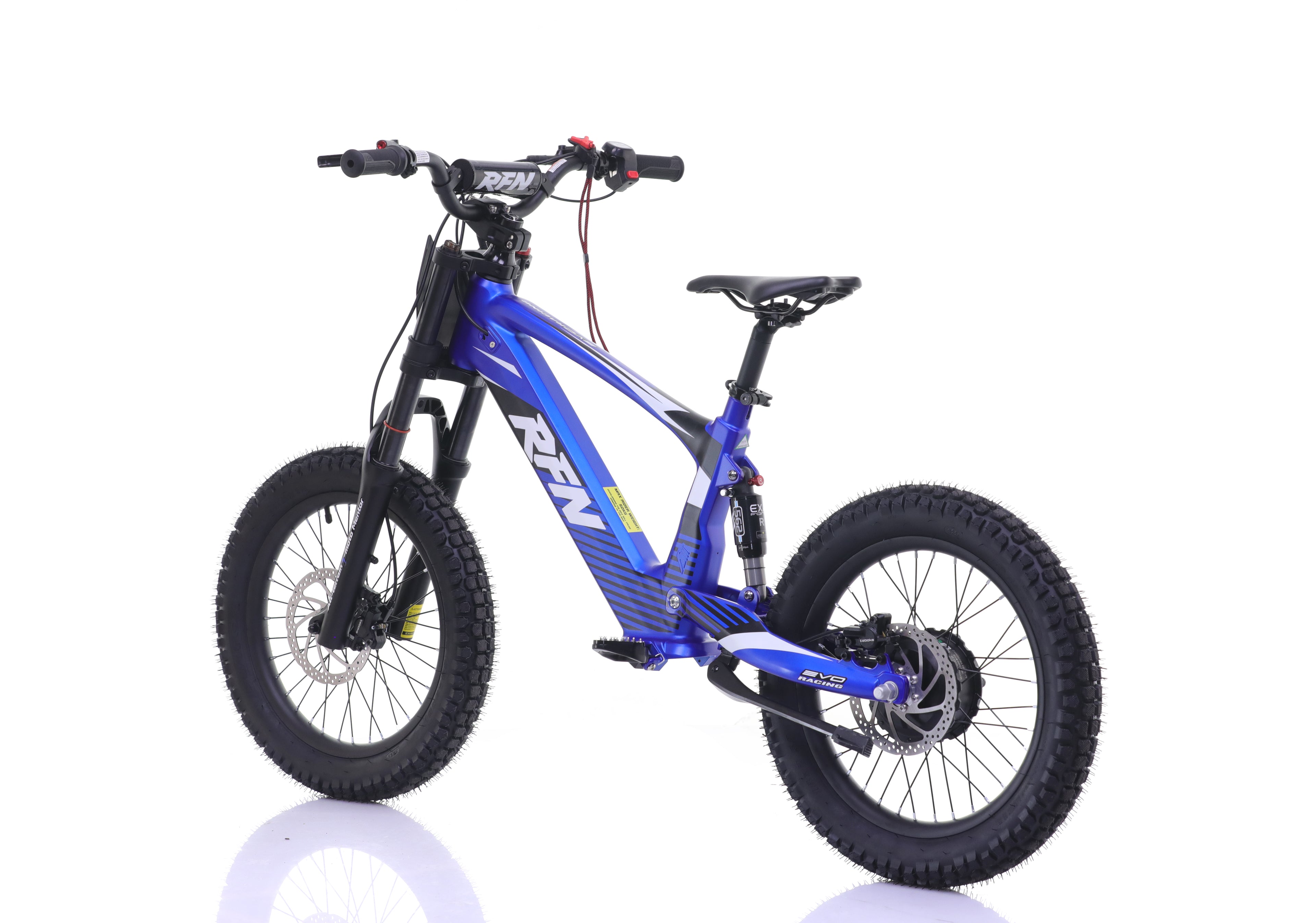2025 APOLLO RFN  EVO RACING 18'' KIDS E-BIKE E-MOTO E-BMX 500W 36V 5AH BATTERY⚡⚡⚡