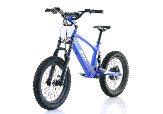 2024 APOLLO RXF EVO RACING 18'' KIDS E-BIKE E-MOTO E-BMX 500W 36V 5AH BATTERY