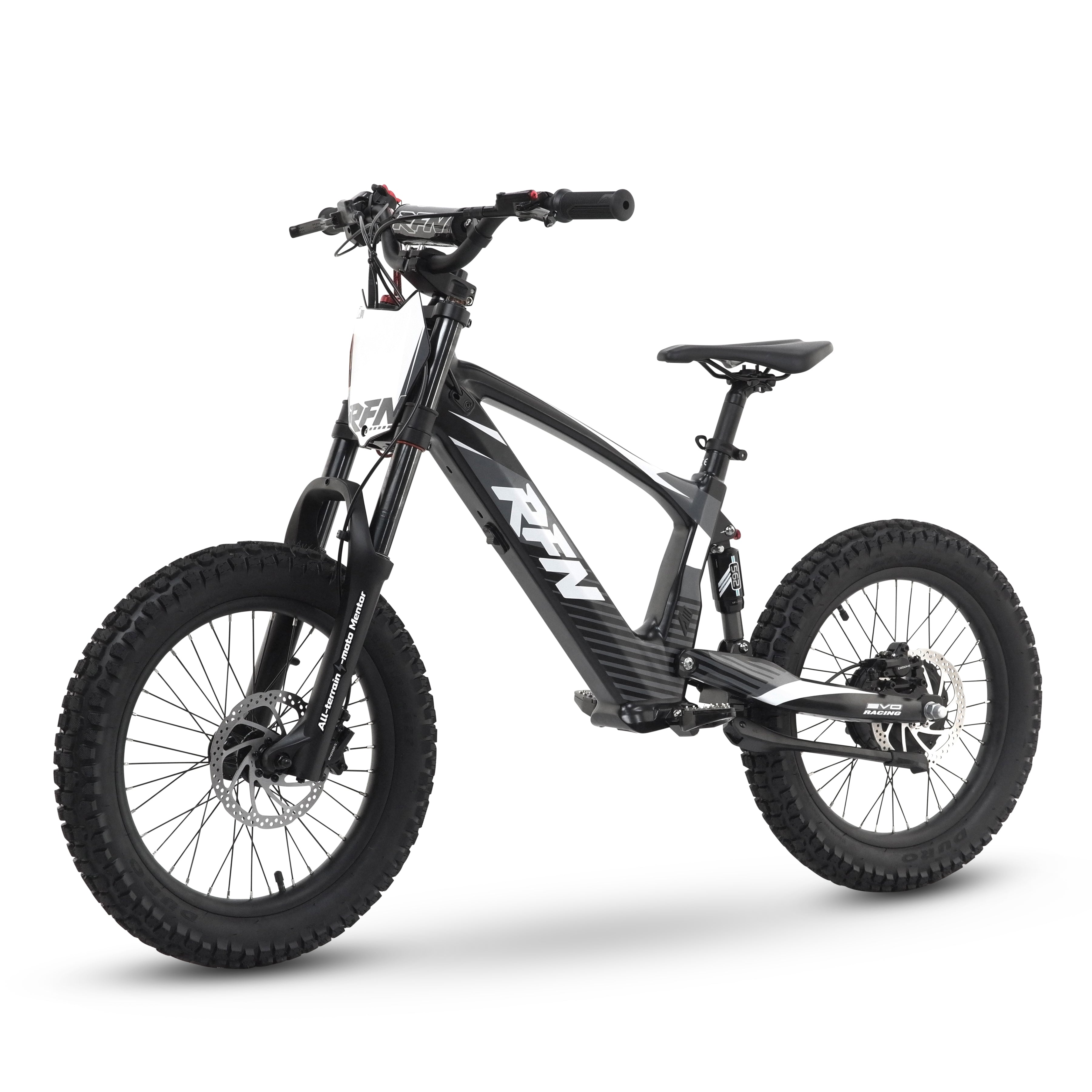 2025 APOLLO RFN  EVO RACING 18'' KIDS E-BIKE E-MOTO E-BMX 500W 36V 5AH BATTERY⚡⚡⚡