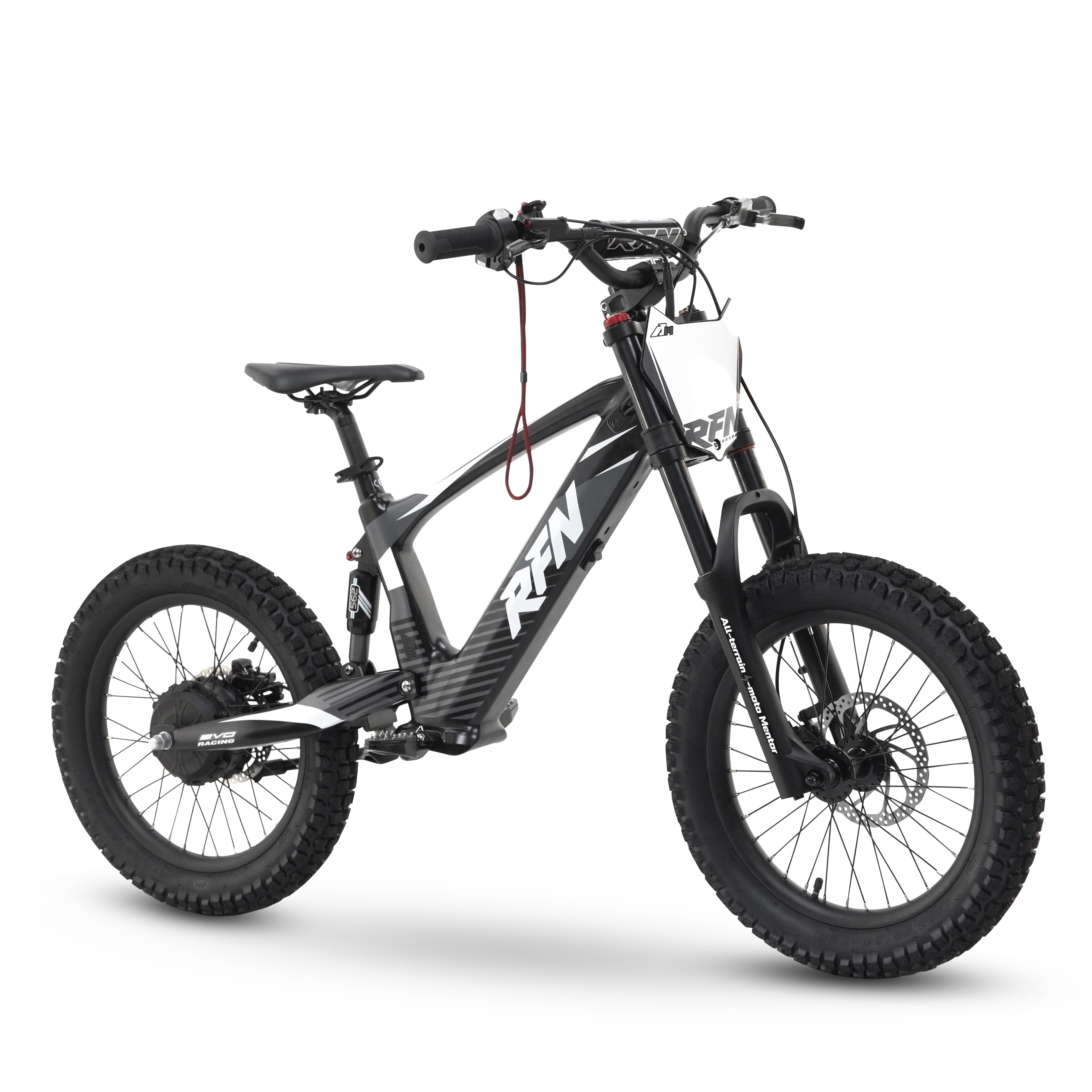 2025 APOLLO RFN  EVO RACING 18'' KIDS E-BIKE E-MOTO E-BMX 500W 36V 5AH BATTERY⚡⚡⚡