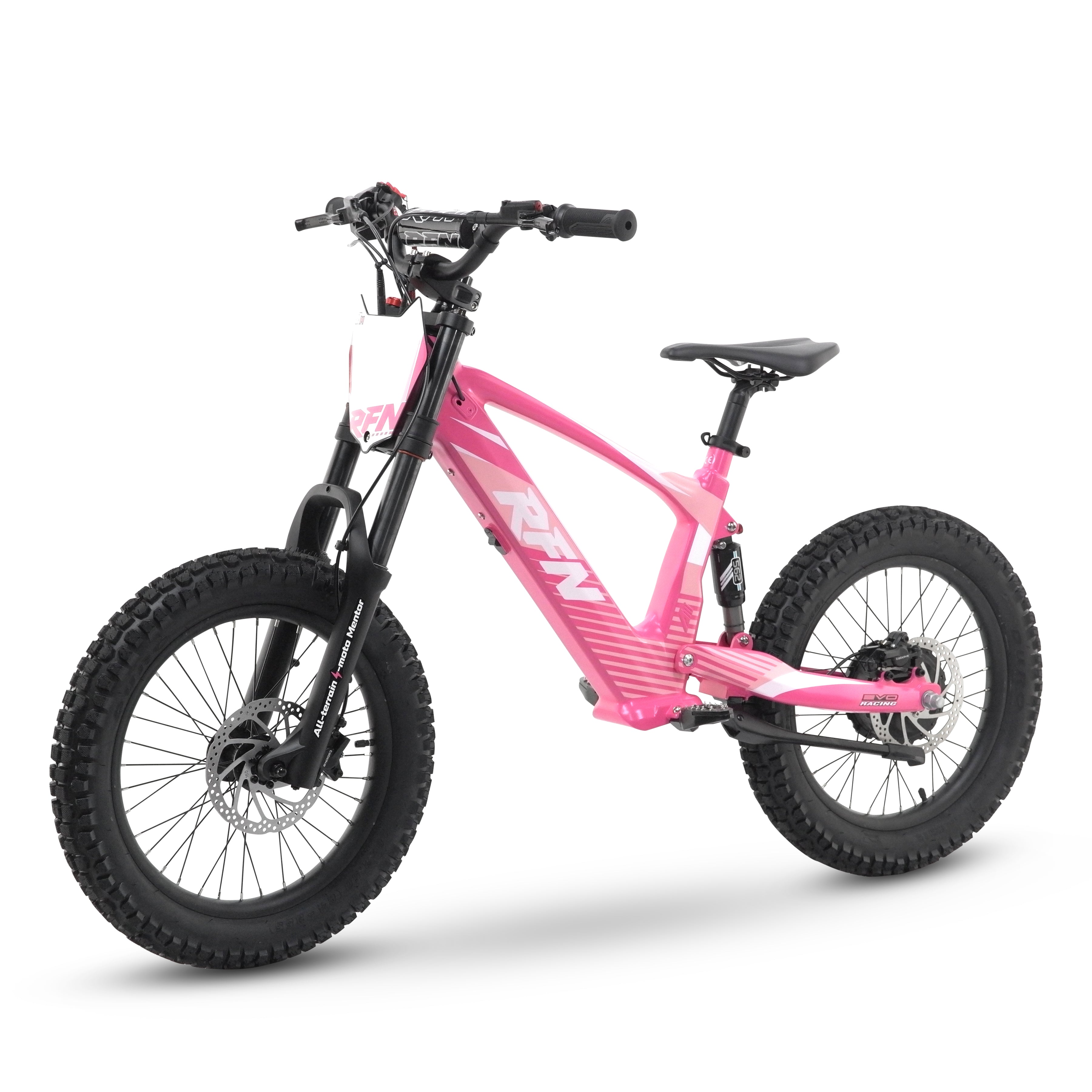 2025 APOLLO RFN  EVO RACING 18'' KIDS E-BIKE E-MOTO E-BMX 500W 36V 5AH BATTERY⚡⚡⚡
