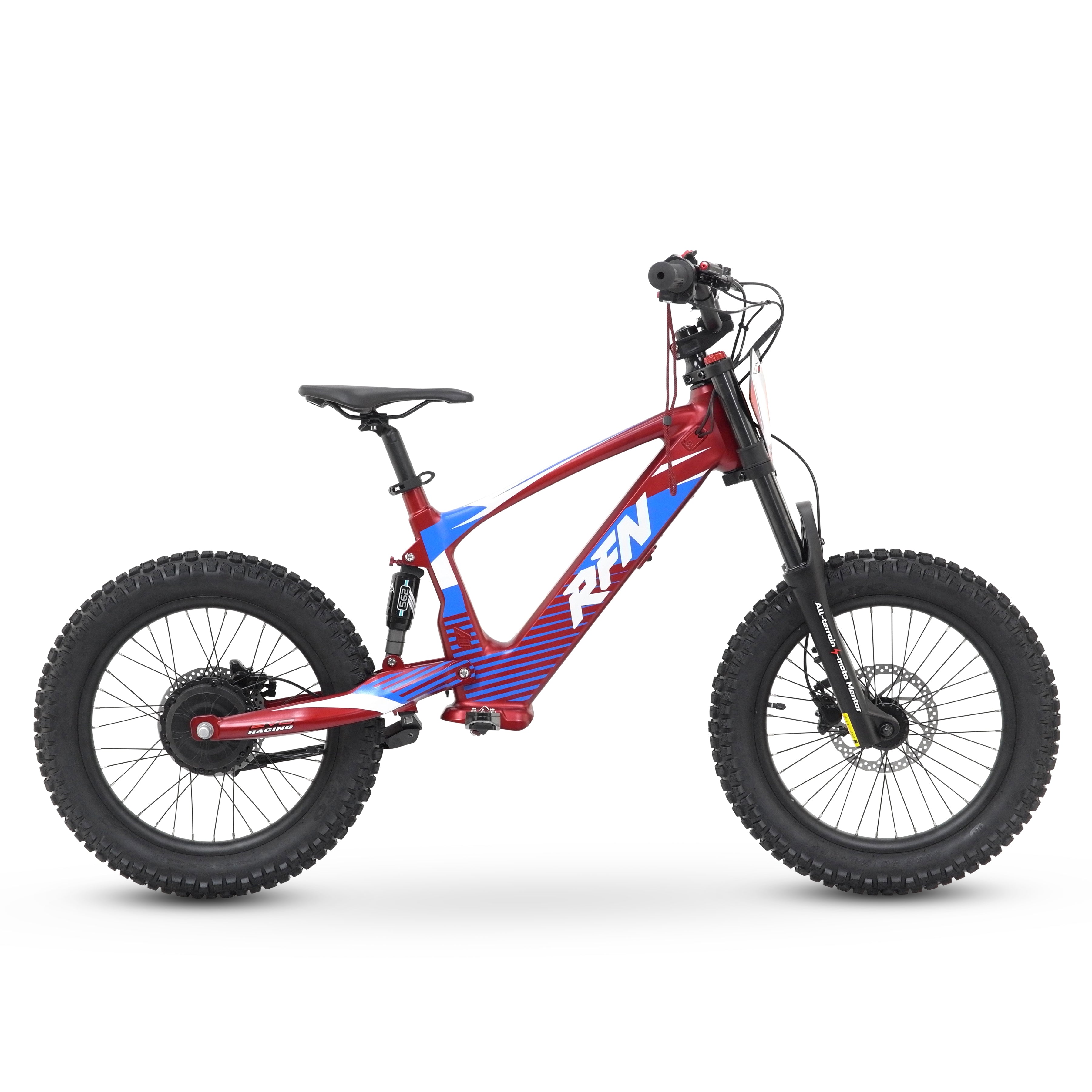 2025 APOLLO RFN  EVO RACING 18'' KIDS E-BIKE E-MOTO E-BMX 500W 36V 5AH BATTERY⚡⚡⚡